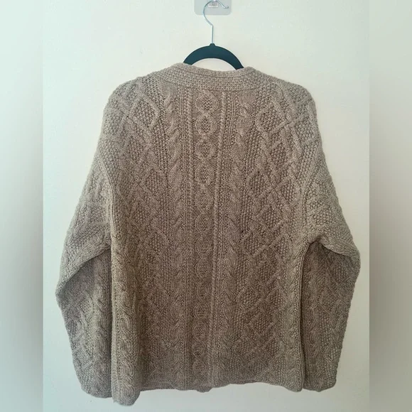 J. Crew Oarsman Vintage Men’s 100% Wool Cardigan Medium
